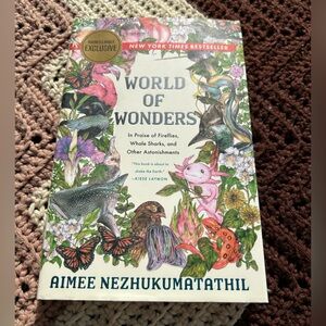 World of Wonders by Aimee Nezhukumatathil ⭐️ excellent condition hardcover book